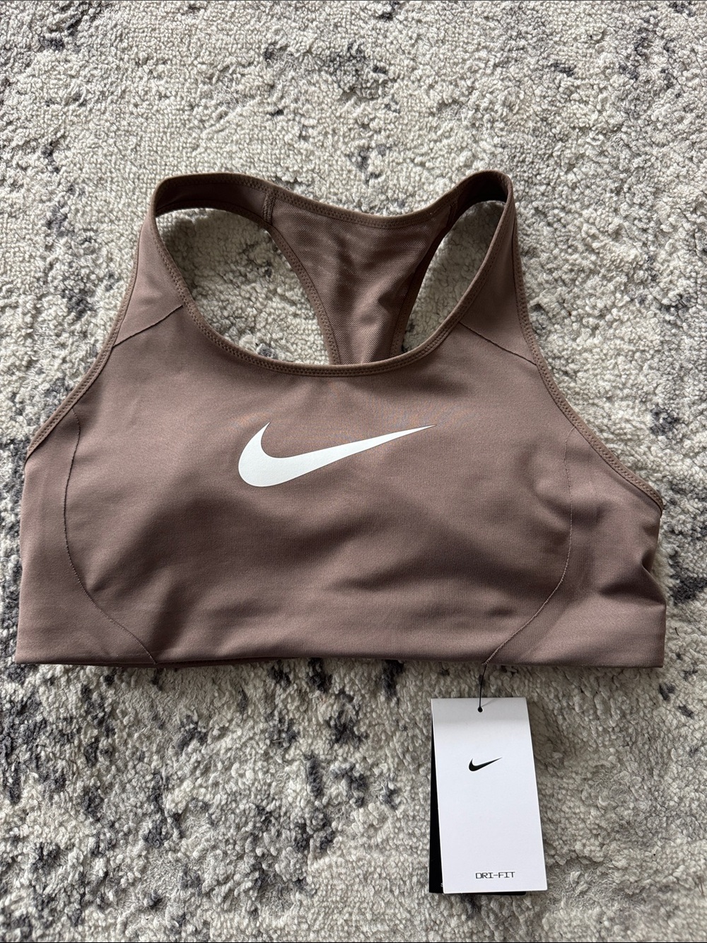 Nike Women’s Dri-FIT Brown Sports Bra